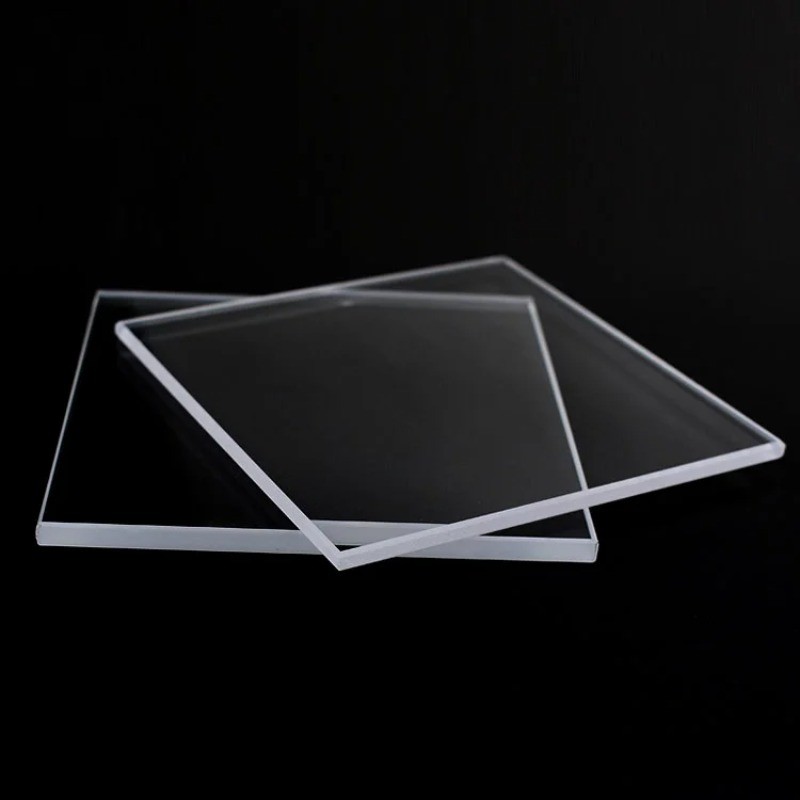 1PC 200x200mm High-Temperature Resistant High-transparency UV Quartz Sheet