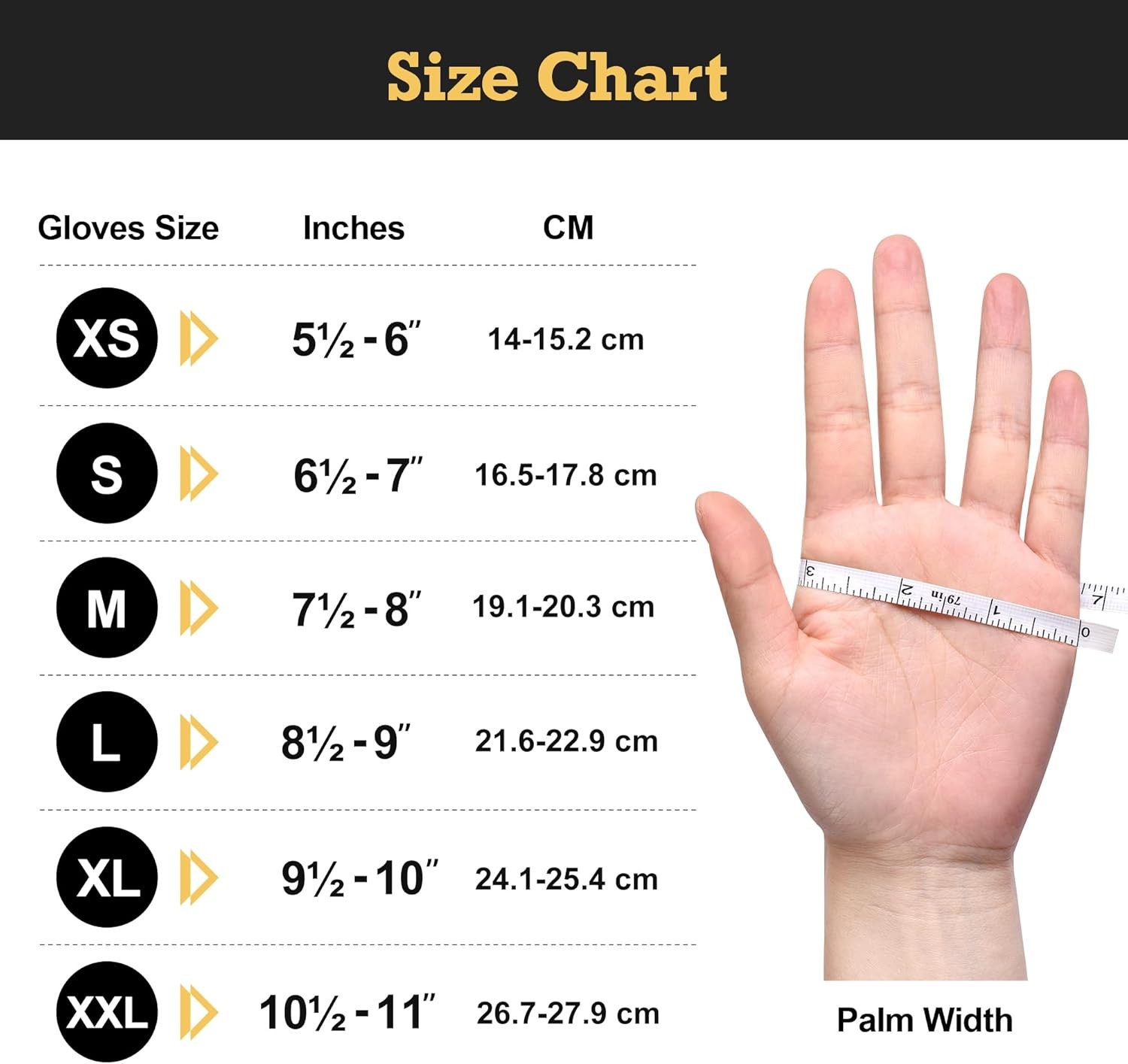 Black Nitrile Exam Gloves 6Mil Disposable Heavy Duty Latex-Free Food Safe