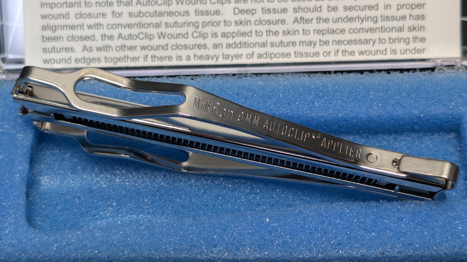 Braintree ACS-KIT: Stoelting 9mm AutoClip EZ Clips Animal Wound Suture Staples