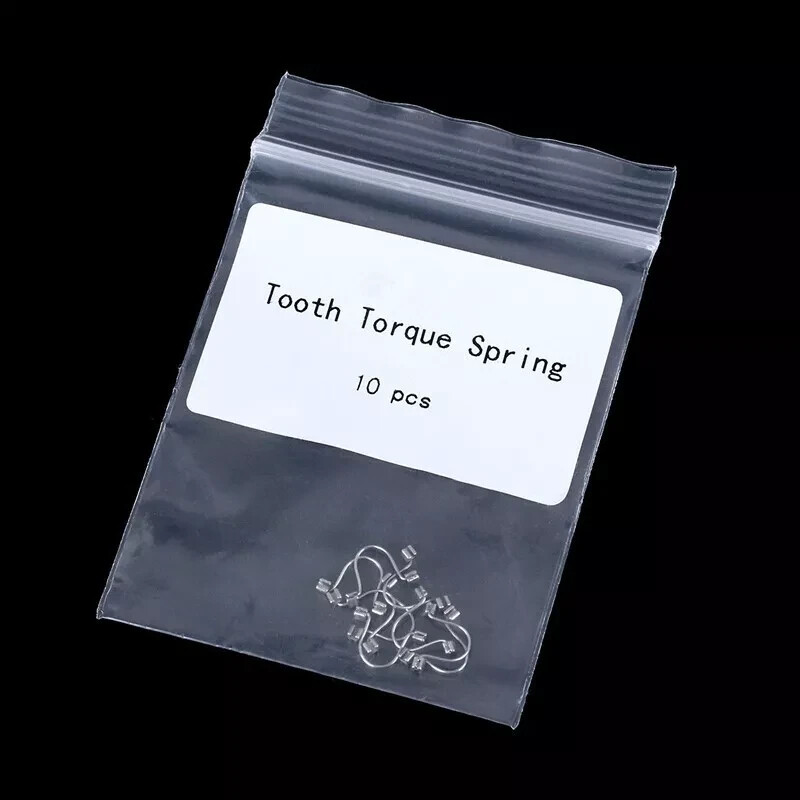 10 Pcs/bag Dental Orthodontic Anterior Torque Rectangular Torquing Spring L/M/S