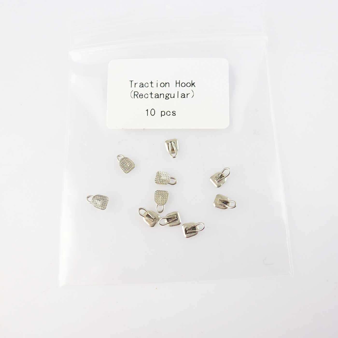 10Pcs/Bag Dental Orthodontic Traction Hook Bondable 3mm Round Type Caplin Hooks