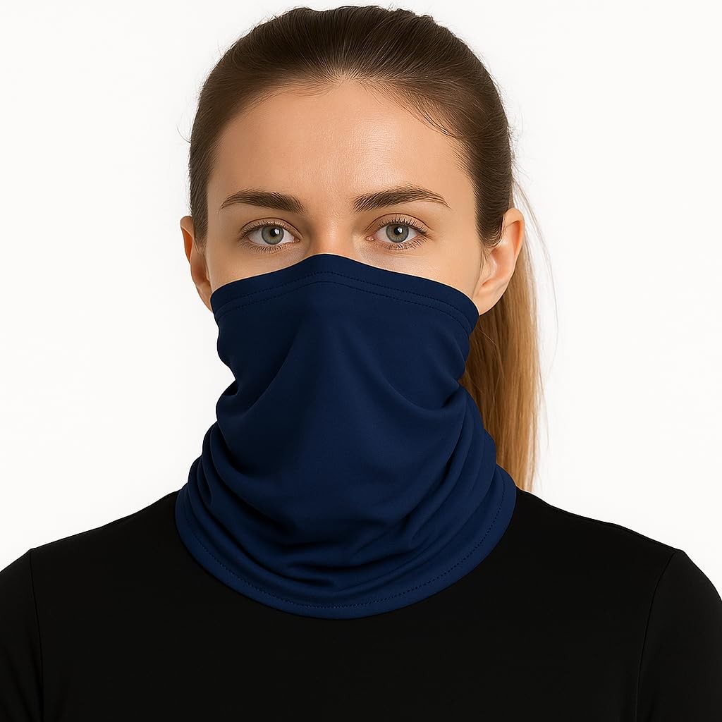 2 Pieces Summer Neck Gaiter Scarf Bandanas Breathable Cooling Balaclava for Men