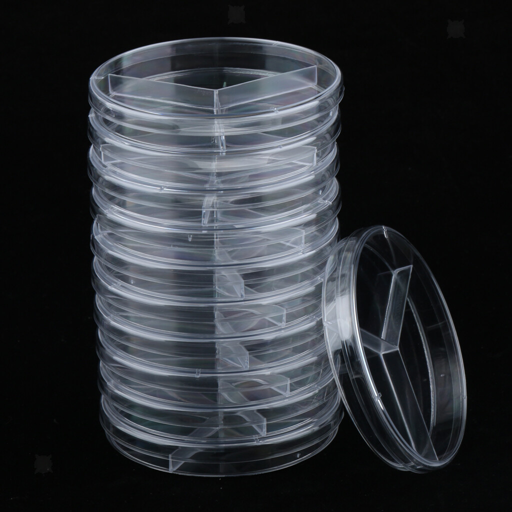 5Pcs/Pack35-90mm Plastic Petri Dishes For Plate Bacterial Yeast