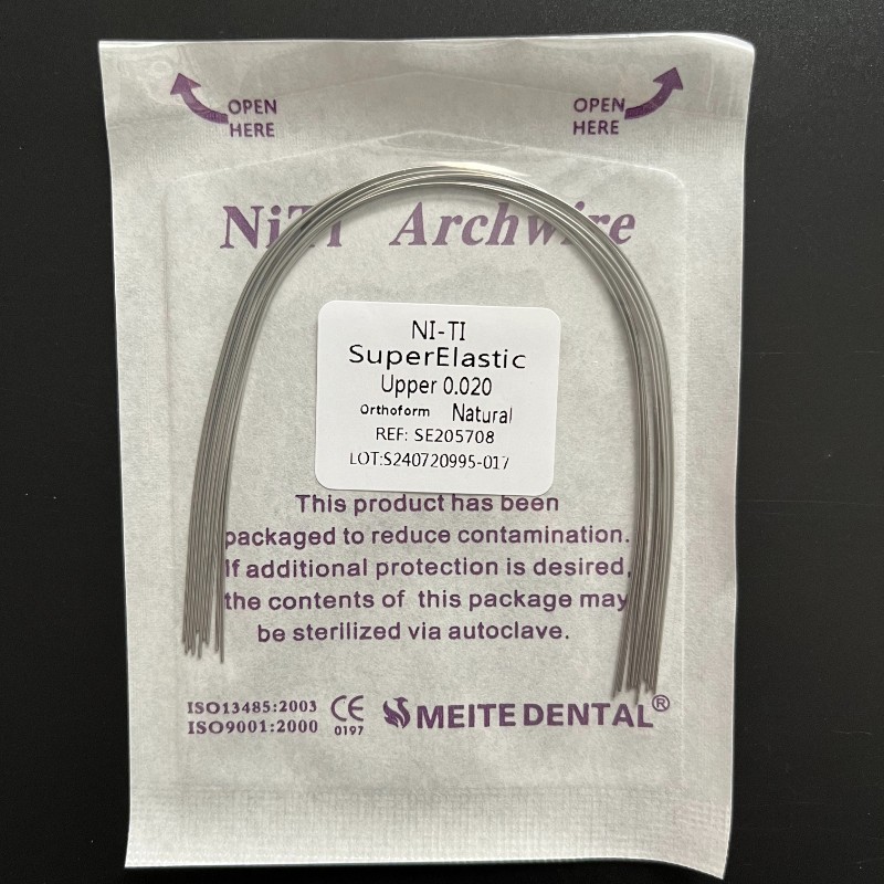 200 Packs Arcos de Dental Ortodoncia Redondos Niti Arco de Alambre Su Arch Wire