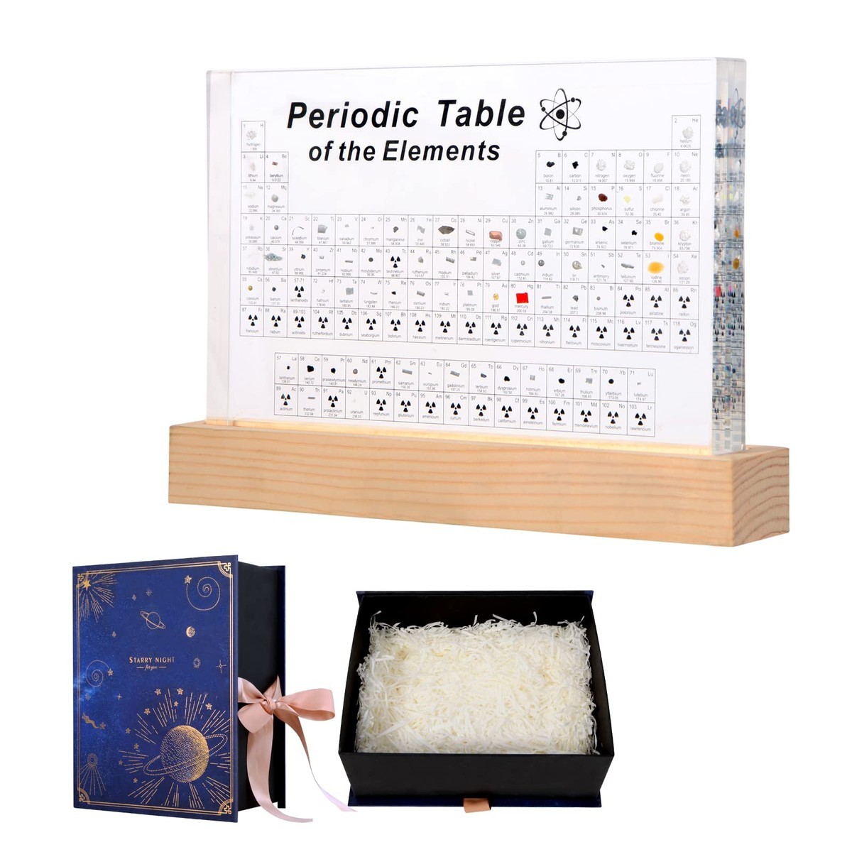 Pcmursal Periodic Table 83 Kinds Of Real Elements Inside Acrylic Periodic Table
