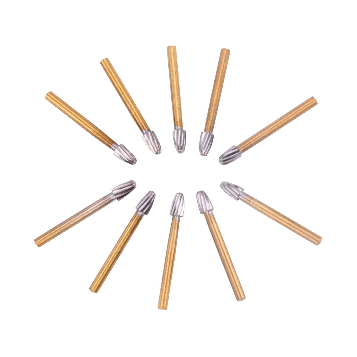 AZDENT Dental Tungsten Carbide Tungsten Steel Burs for High Speed Handpiece