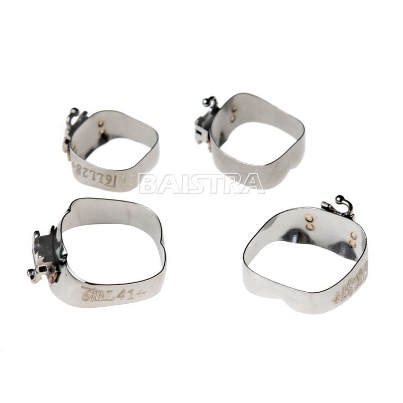 Dental Orthod Bands &Buccal Tube 1st Molar Roth/MBT 0.022 Single/ Double Tube