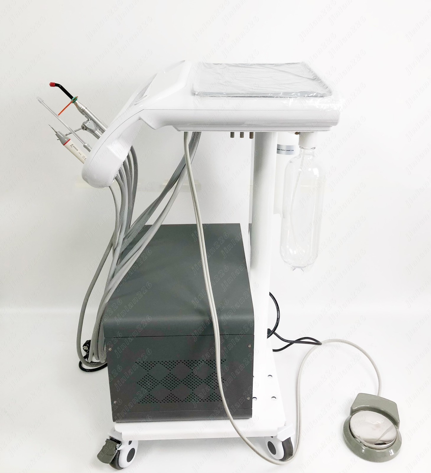 Portable Dental Delivery Unit Air Compressor Suction System 4H Light Scaler