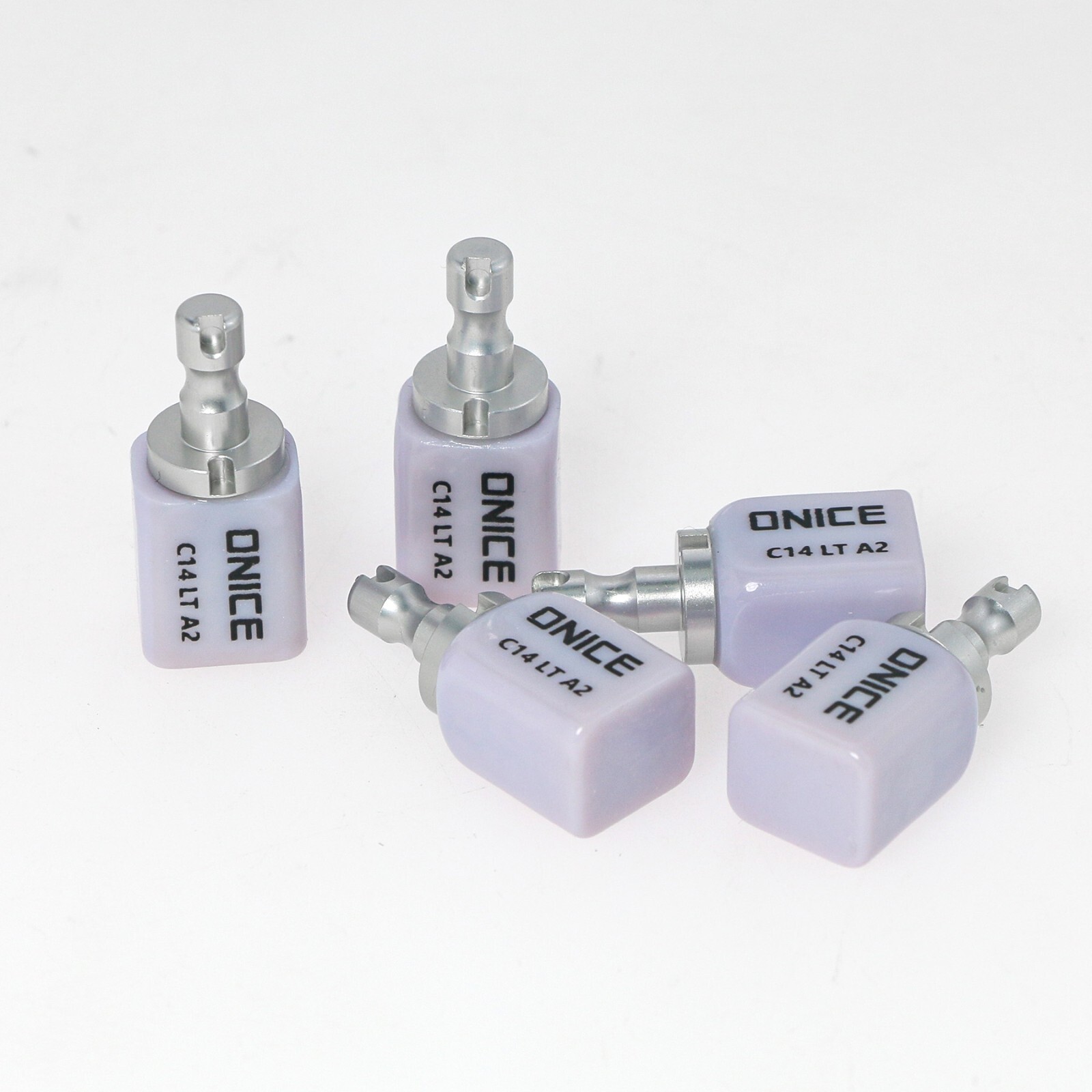 5pcs/Box C14 Dental LT-A2 Glass Ceramic Lithium Block Cerec Emax CAD CAM Blocks