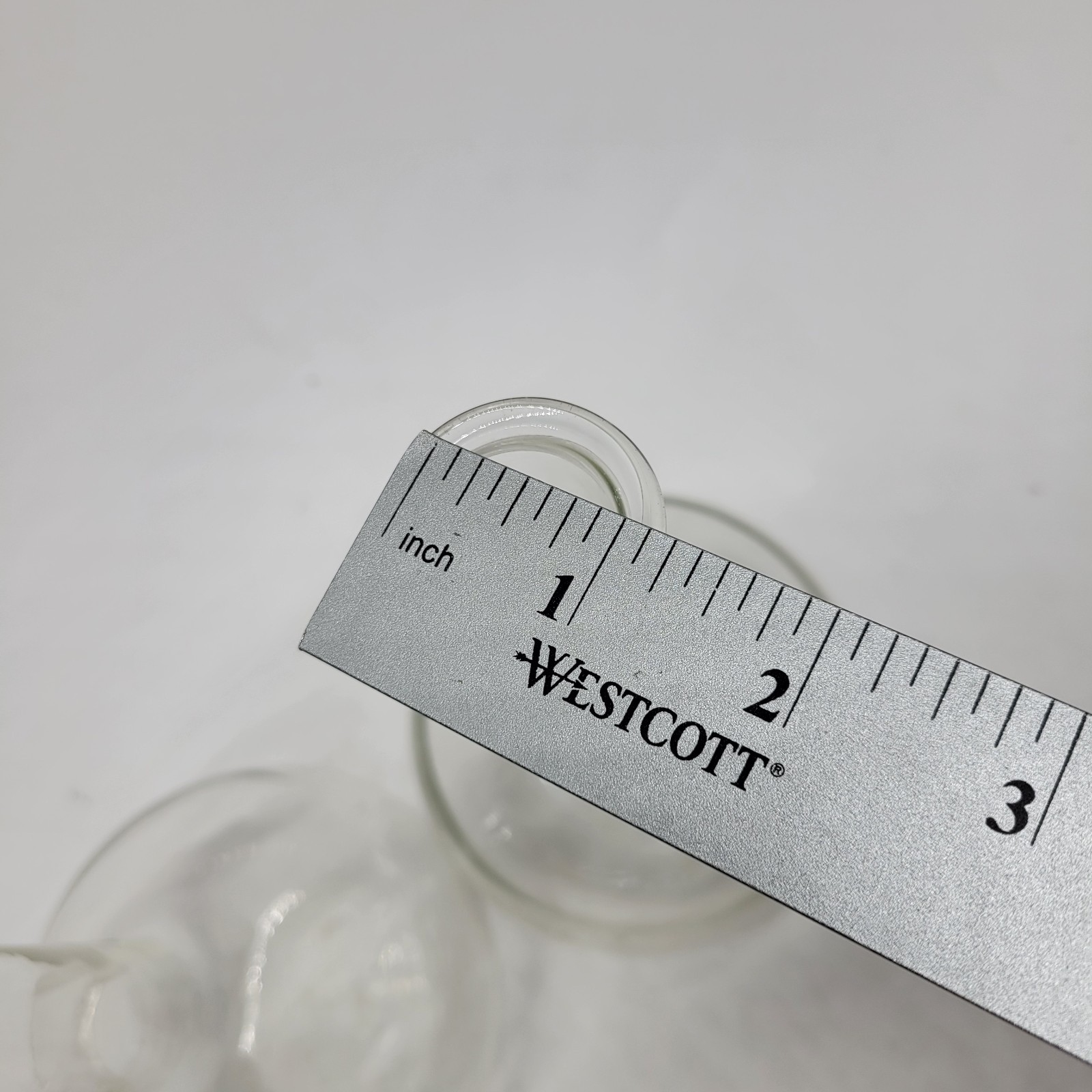 Vintage Purex Beaker 600 ML Lot Of 2 Glass USA Clear Science Classroom Test