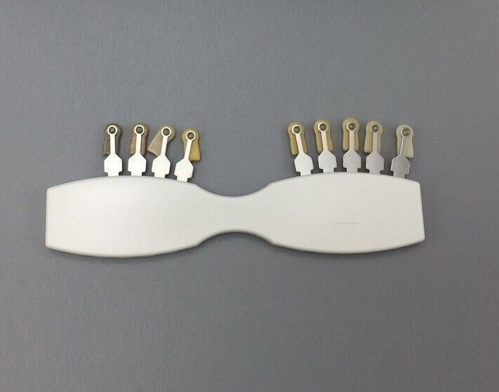 1 Set Dental Shade Guide ND1-9 Abutment 9 Colors IPS Natural Die Material Tooth