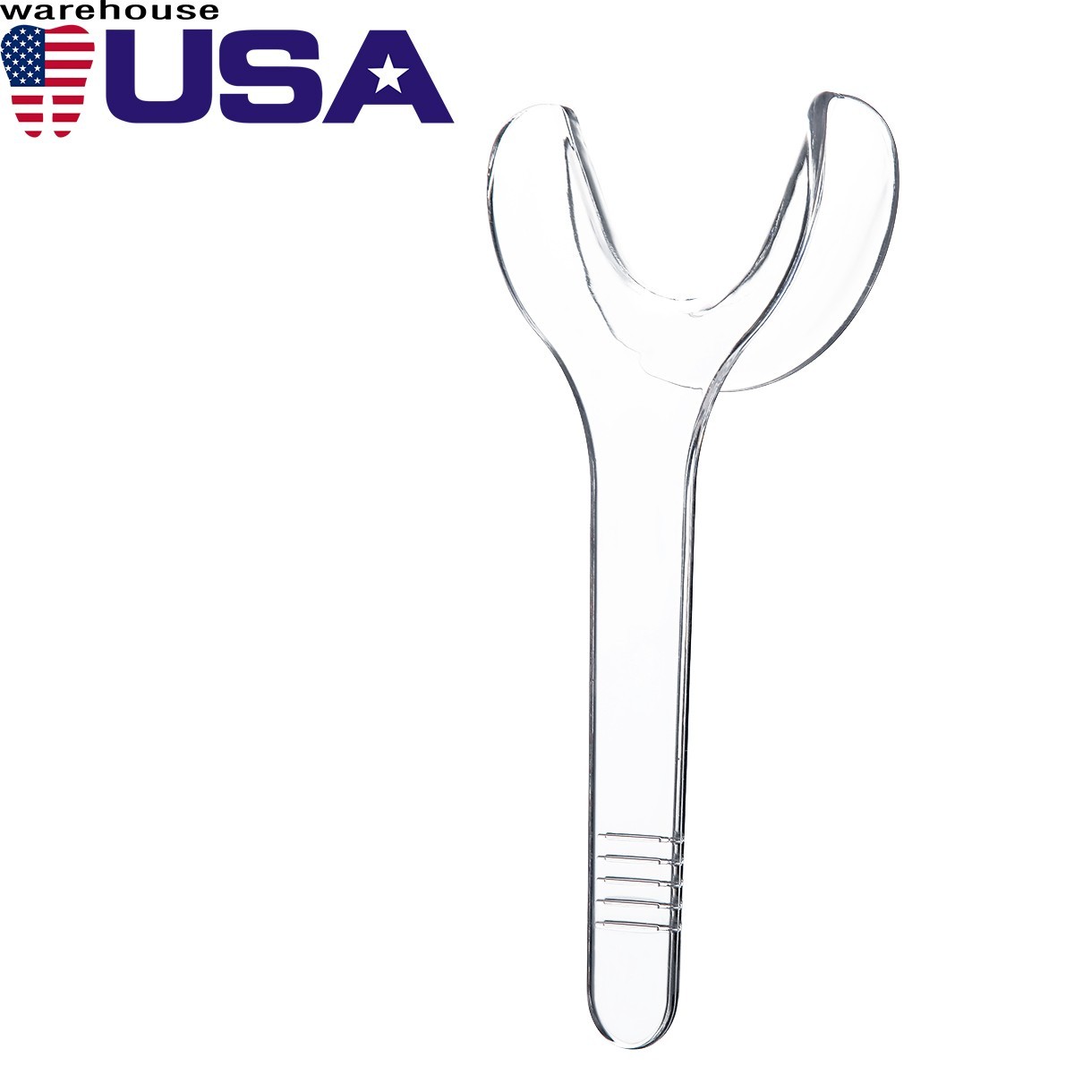 10pcs/packs Dental Autoclavable Lip Cheek Retractor T-shape Mouth Opener Clear