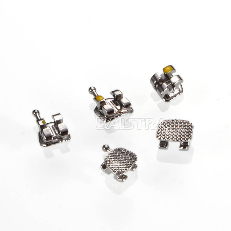 Dental Orthodontic Metal Bracket Braces Mini Standard Roth MBT 018 022 Hooks 345