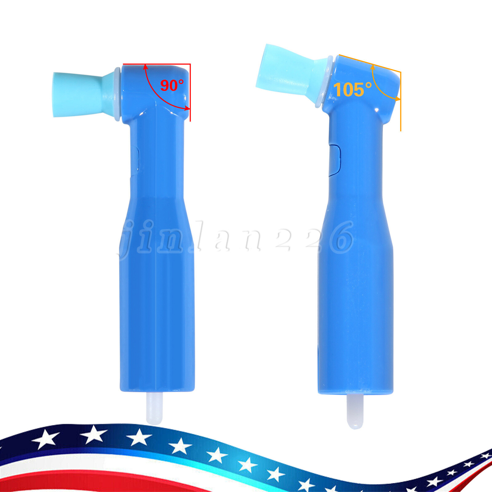 100 Pcs/Box Dental Disposable Polishing Cup Brushes Prophy Angles Soft/Firm