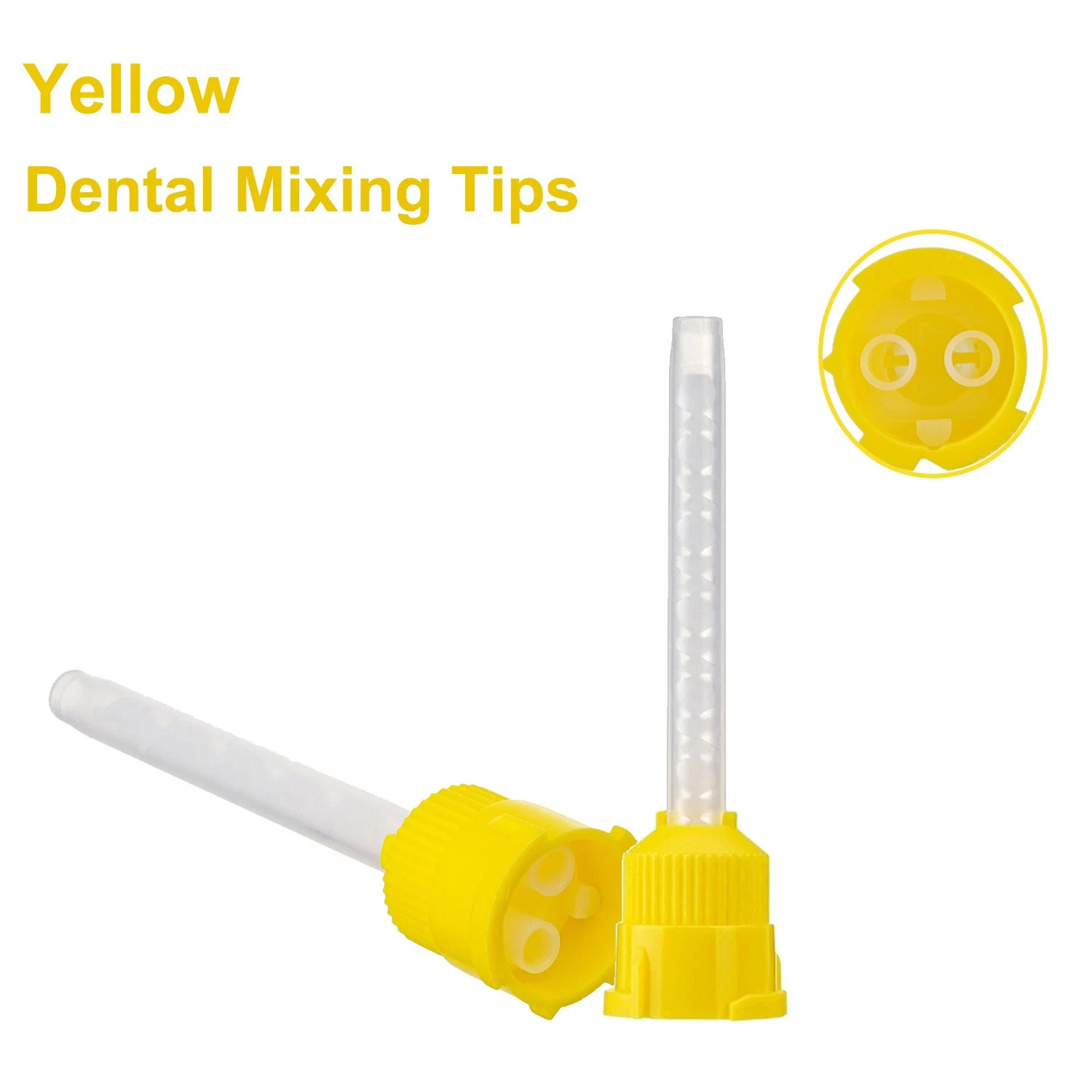 Dental Mixing Tips for Impression Material, C&B, Cements 100/PK US Free Shipping