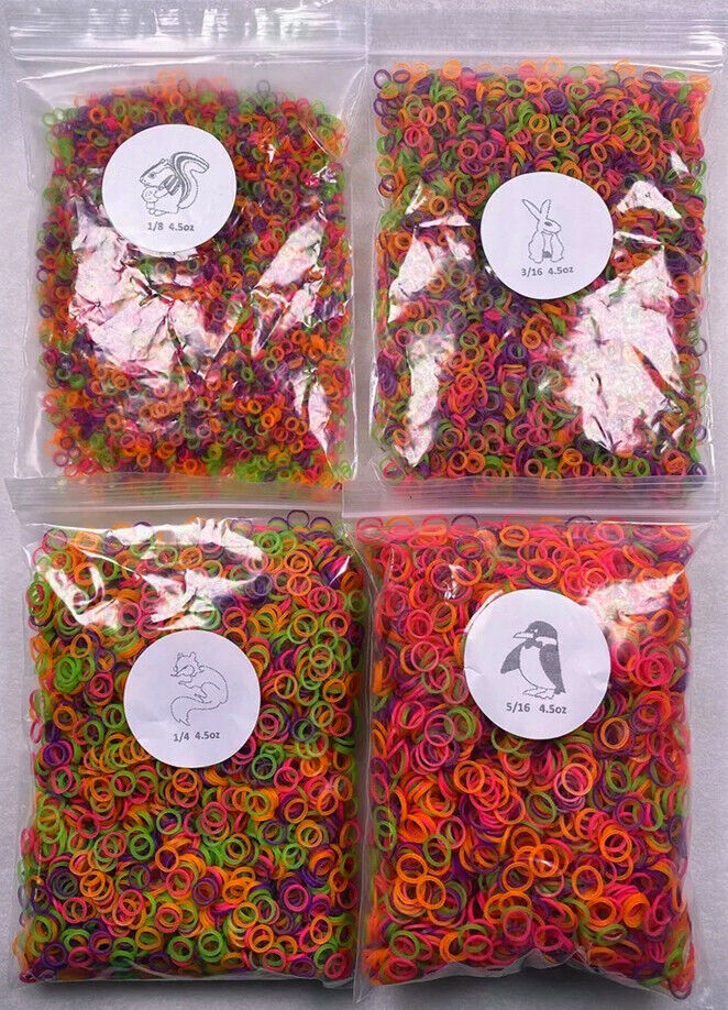 Dental Elastics Bands Colorful Elastic Ties Ligatures Orthodontic Rubber Bands