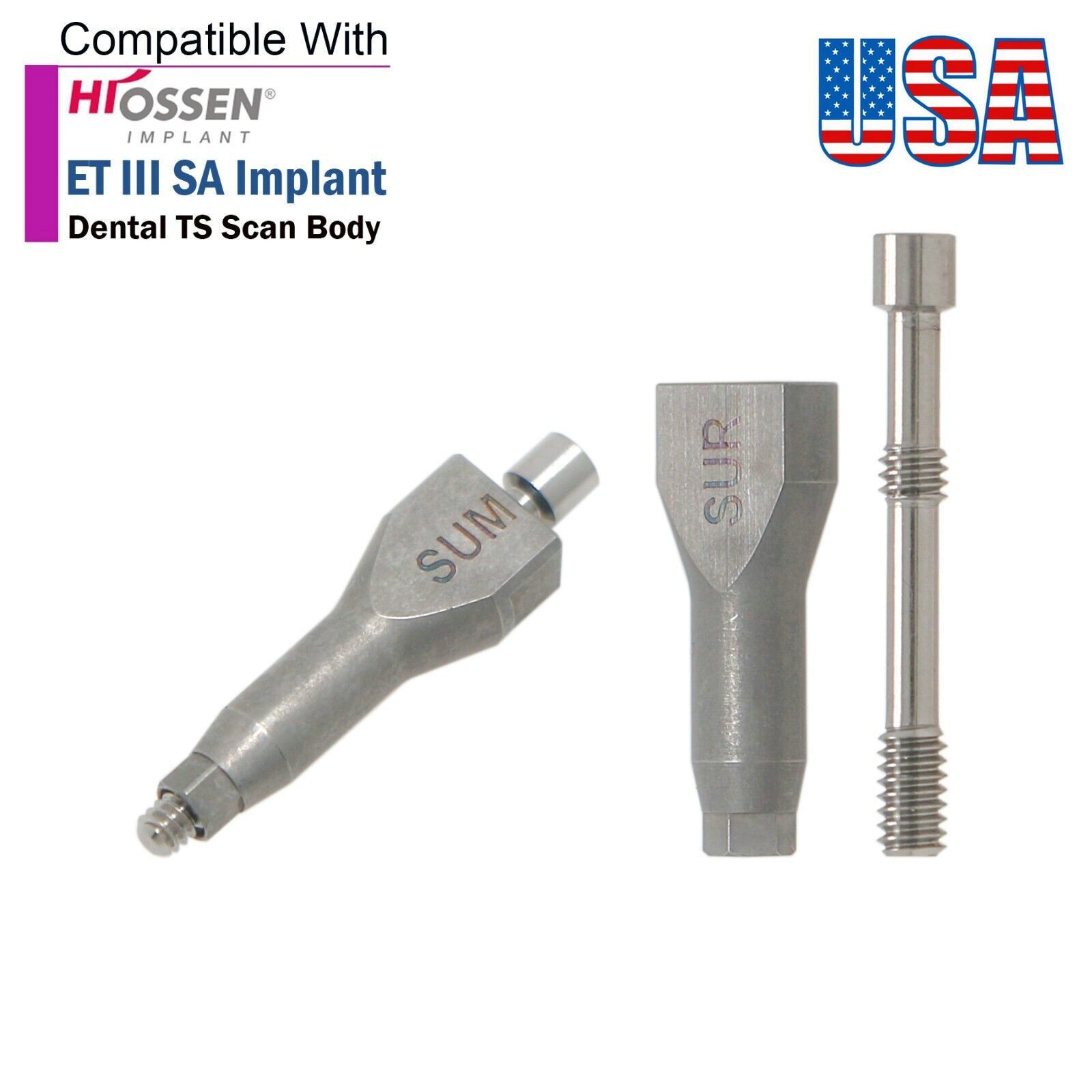 US Dental Scanbody Fits Hiossen Osstem TS Scan Body for CAD/CAM Mini/Regular