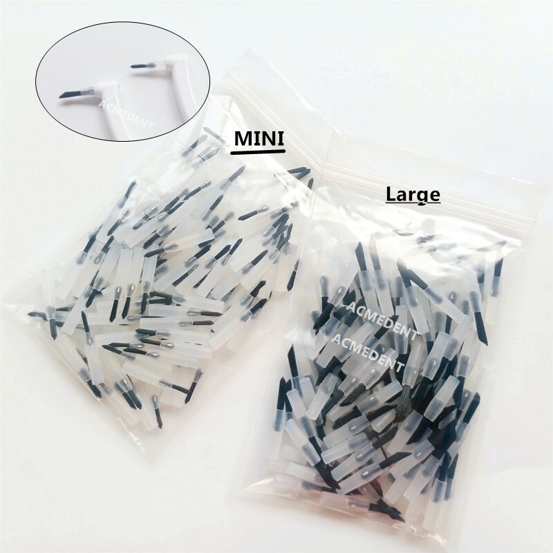 Dental Micro Brushes Composite Resin Disposable Mini Applicator Brush Tips Handl