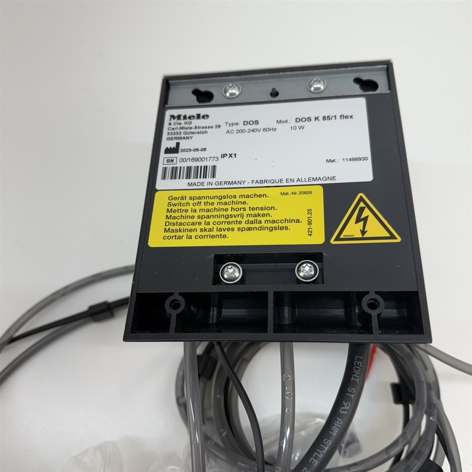 Miele DOS 84/1Flex Dispenser module for 5 liter canister 11498930