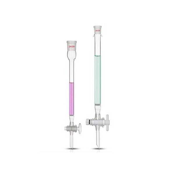 Glass Chromatography Columns with Standard Joints G2 Sand Filter Glassware