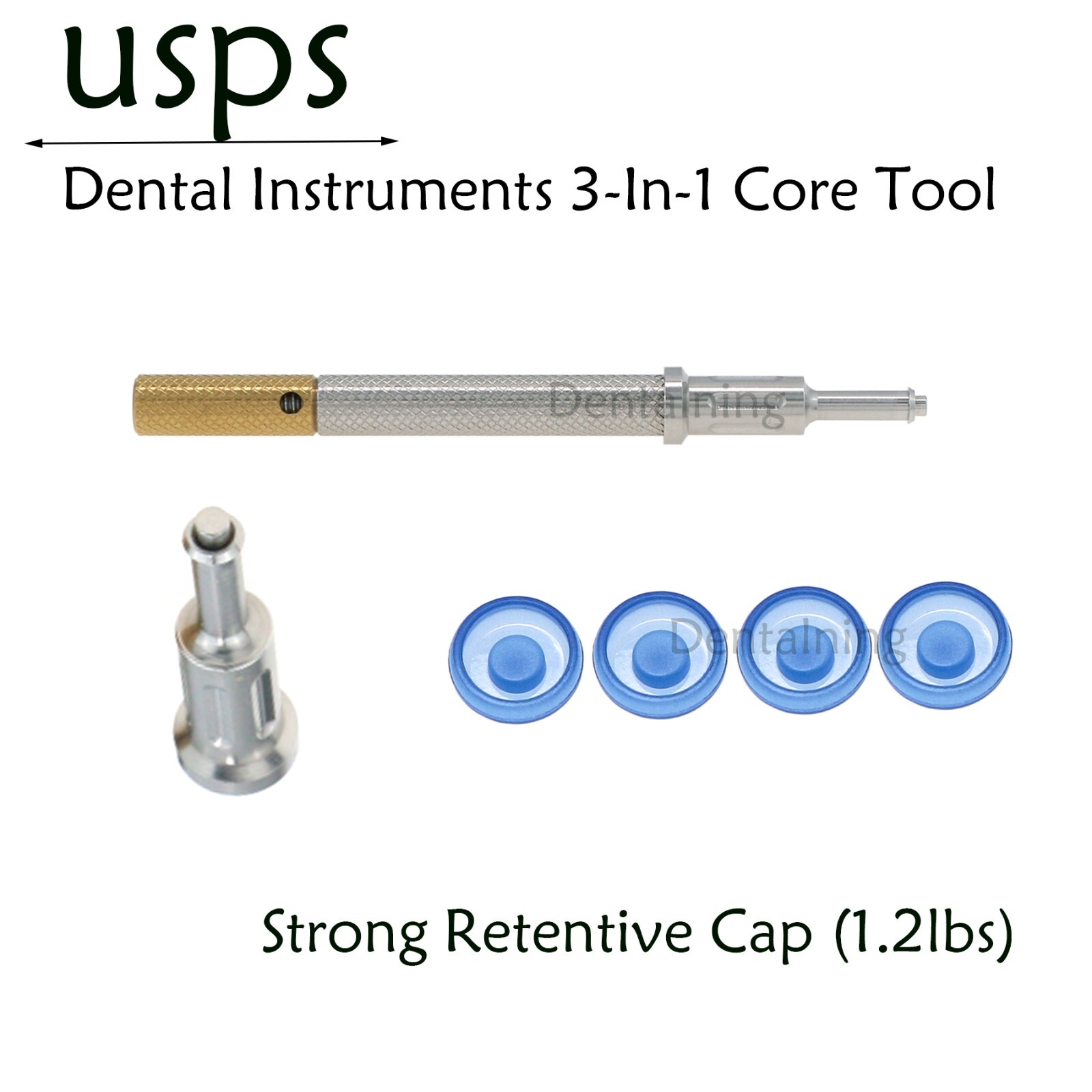 US Dental Overdenture Implant Abutment Locator Sys For Hiossen Regular 3/4/5.0mm
