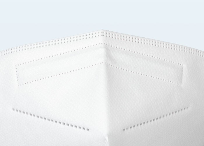 Kingfa KN95 White Face Mask 50 Pcs Disposable Respirator 5-Ply Layer GB2626-2019