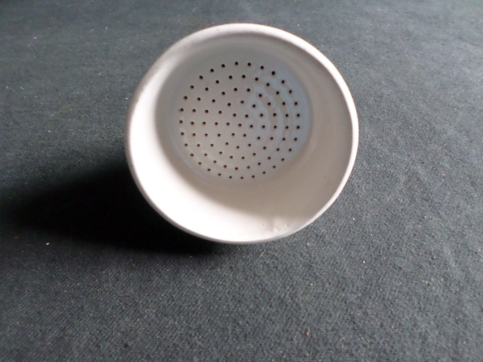 Coors Porcelain 87mL Perforated Buchner Funnel, Fits 50mm Paper, Chipped 60240