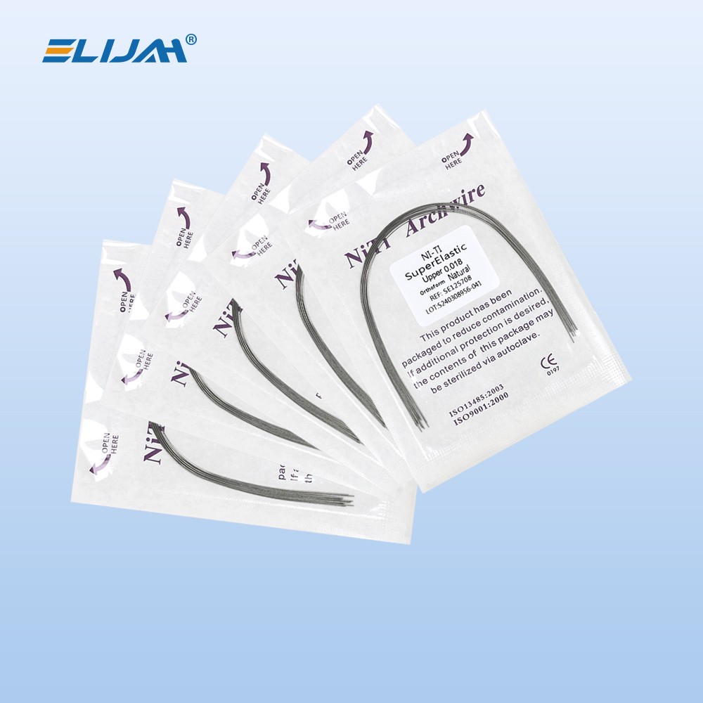 Dental Super Elastic Niti Round Arch Wires Arch Wire for Bracket Braces Alambre