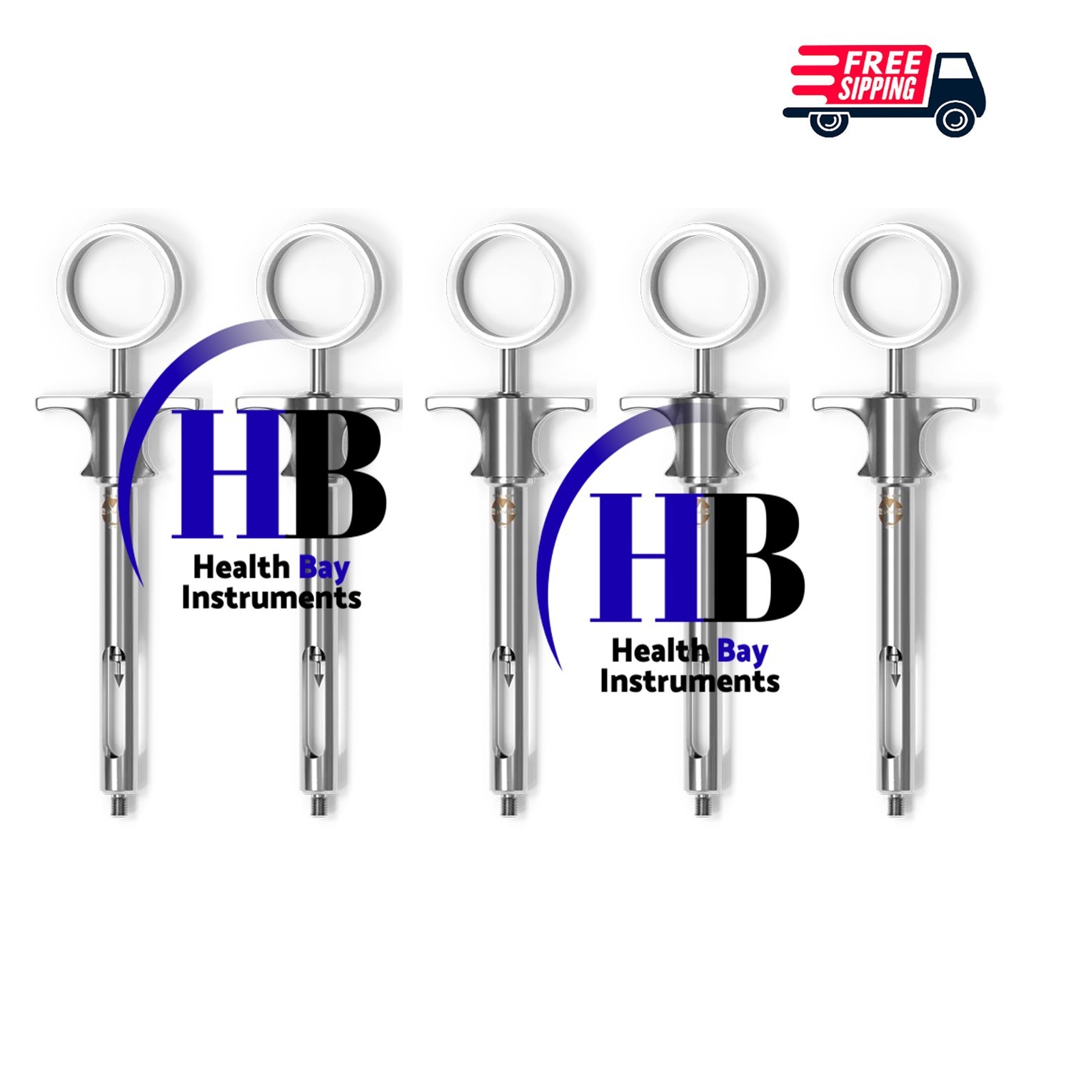 Septodont N2210 Eco Winged Ergonomic Self Aspirating Syringe Set Of 5 Pcs
