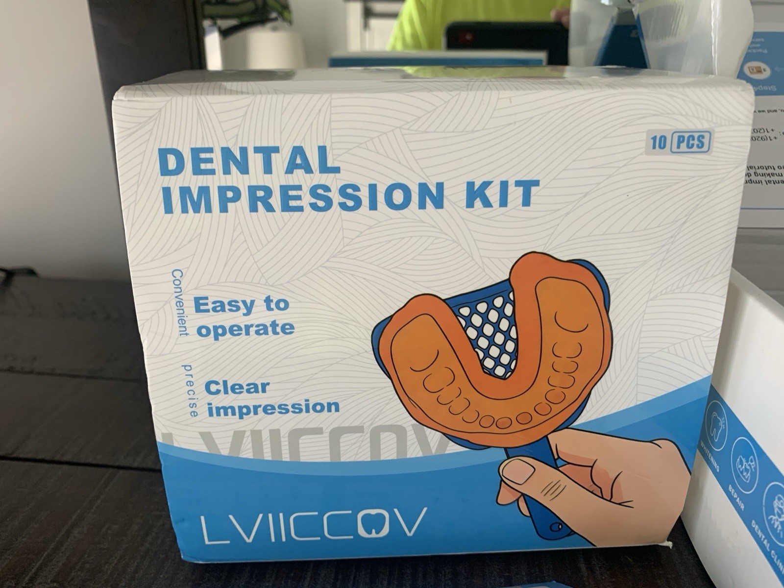 Custom Dental Impression Kit, At Home Mold Starter Set, 10 Packets – NWT