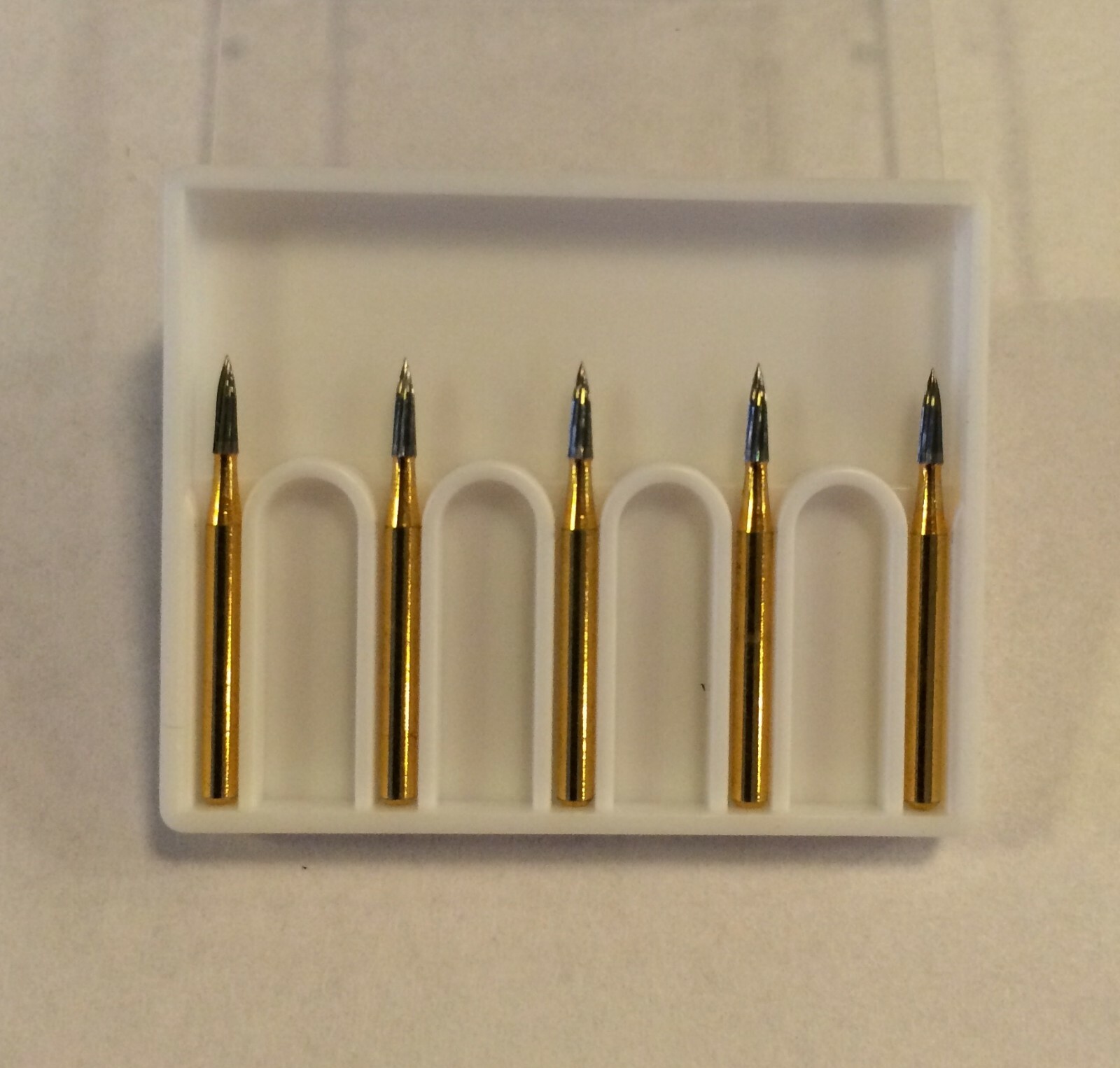FG7902 Premium Carbide Needle Bur 12 Blades Trim & Finish 5pk