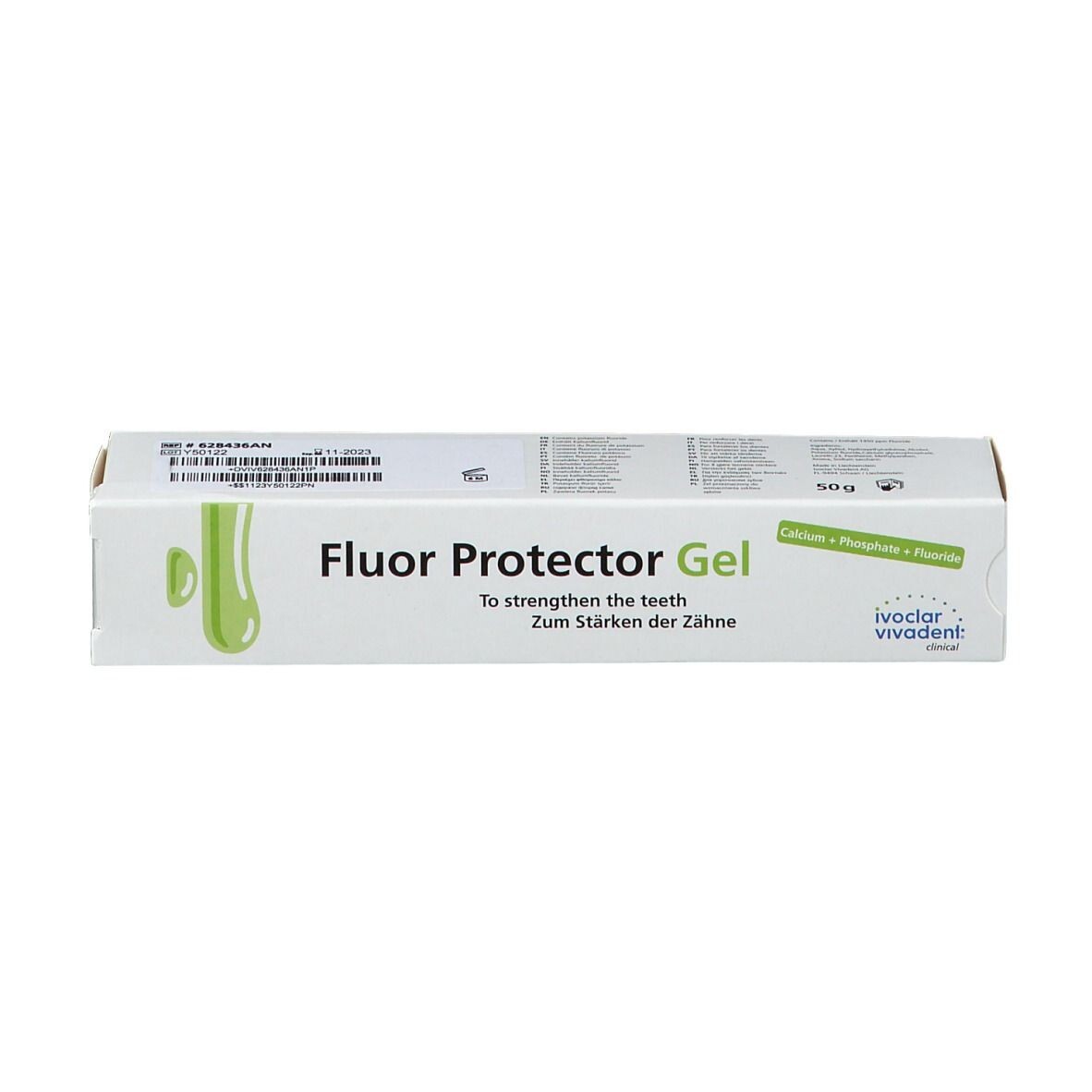 Ivoclar Vivadent Fluor Protector Gel Protect the Teeth Against Acid Attacks 50g.