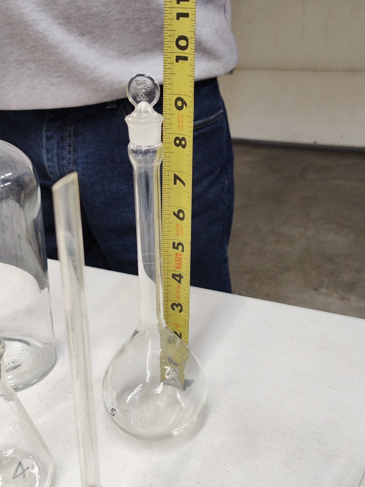 Pyrex & Kimex Glass Vacuum Flasks Beakers Tubes Lids Lab Chemistry Huge Lot