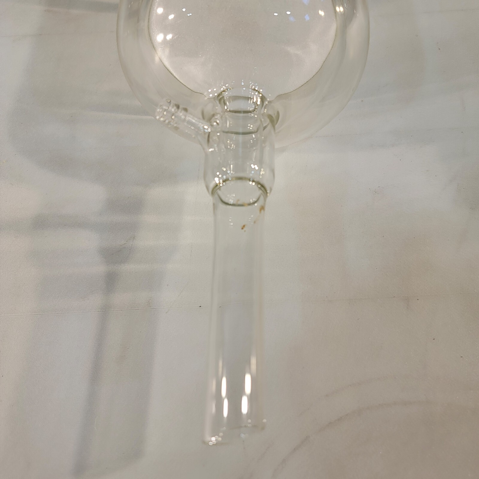 Jacketed Büchner Funnel Ace Glass 1 Liter Volume Pyrex 20-50u Alumina Filter