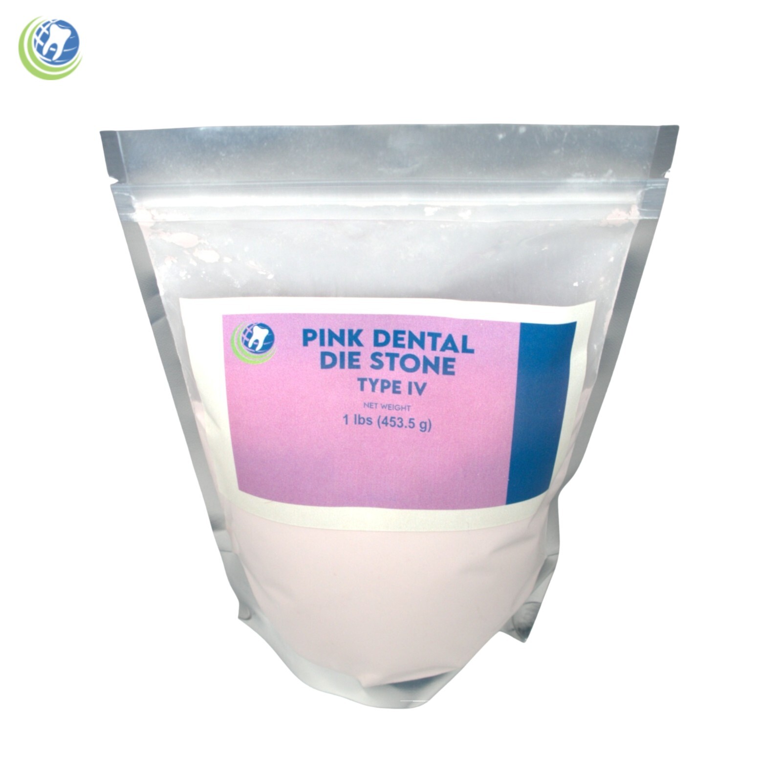 PINK DIE STONE TYPE IV ALL PURPOSE STRONG COMPOUND- NORMAL SETTING & 1 Lb.
