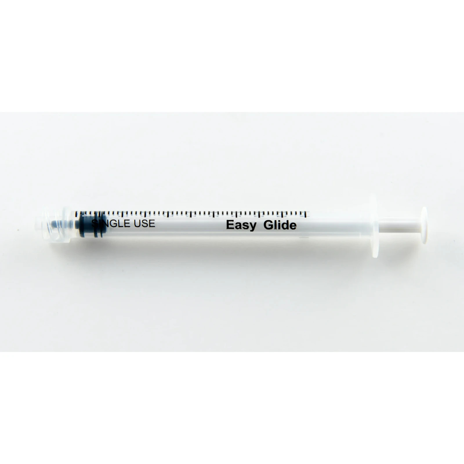 1ML Sterile Syringe Only with Luer Lock Tip – 50 Syringes Without a Needle