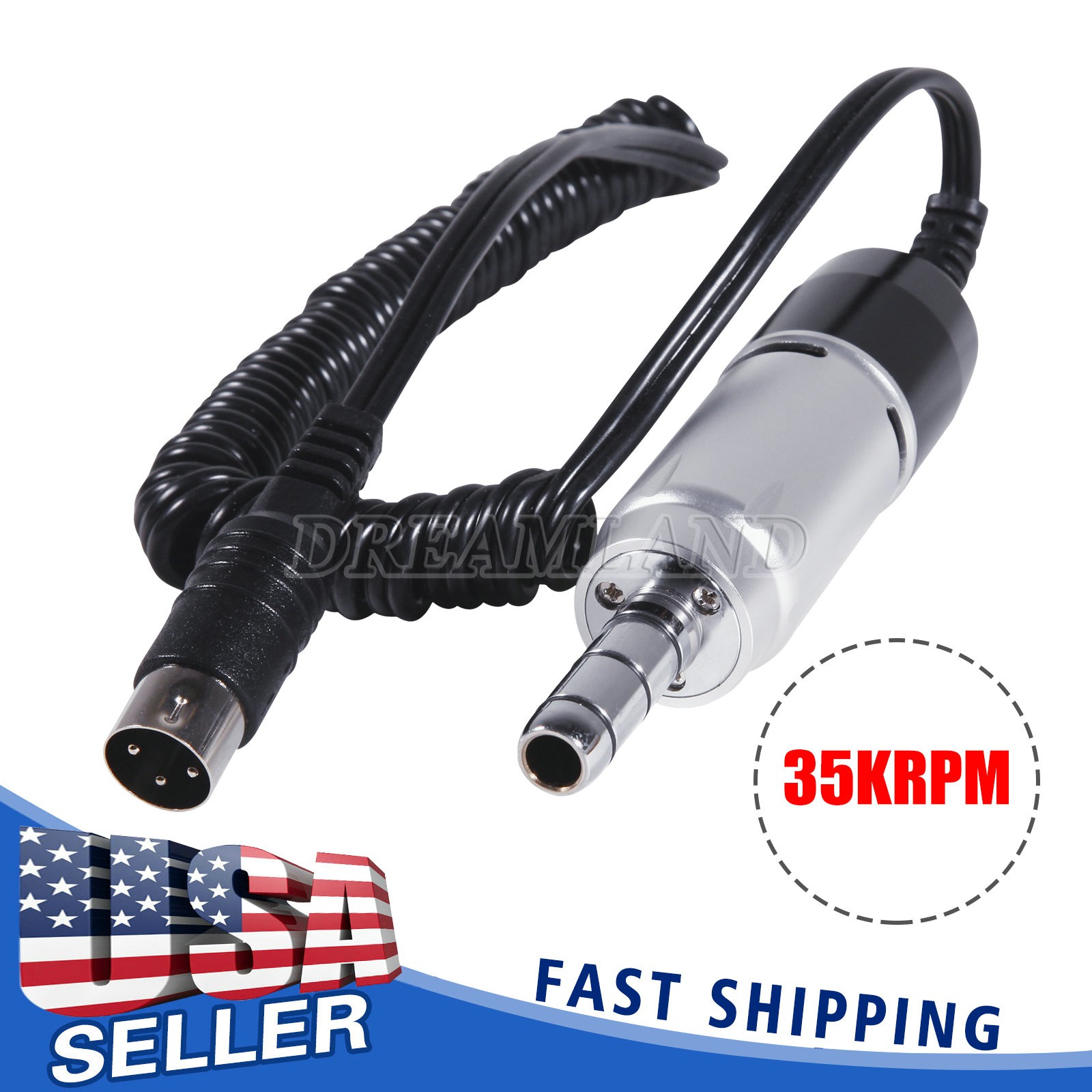 Dental Marathon Lab Electric Micromotor Motor Handpiece Polishing 35K RPM E-type