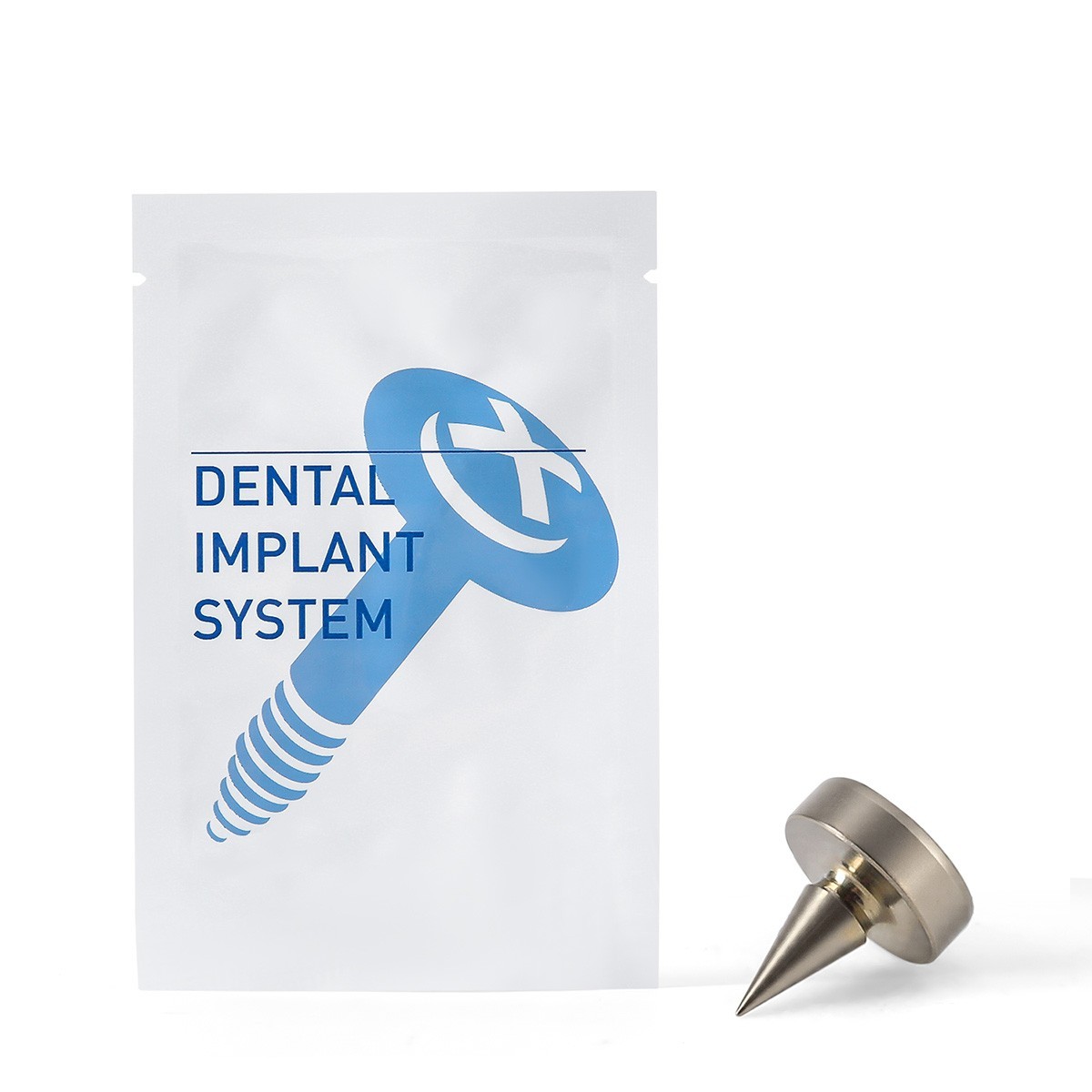 Titanium Dental Implant Membrane Tack Flat Head Alloy Membrane Fixation Pin