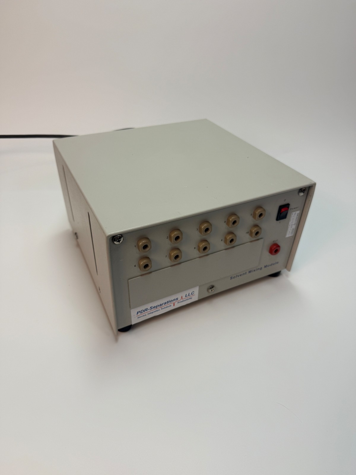 PDR-Chiral ~ PDR-Separations Solvent Mixing Module See Description Pitch Noise