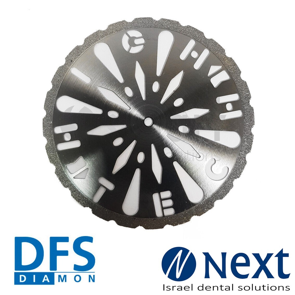 Dental Lab HIGH TECH DFS Diamon Plaster stone cutting disc 45×0.26 mm Germany