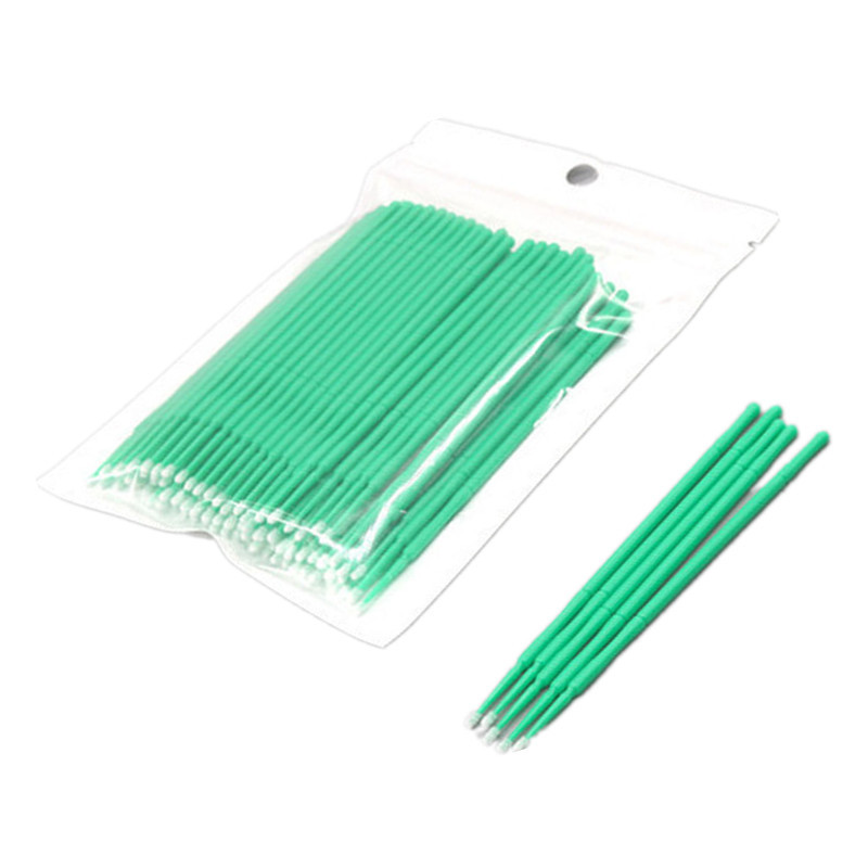 Dental Micro Applicators Disposable Makeup Eyelash Brush Swab Mascara Wand