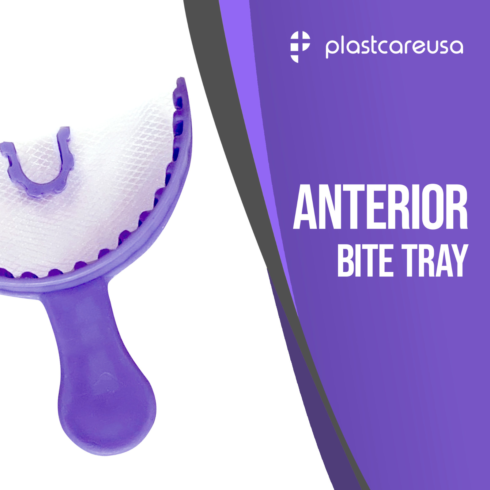 35 Anterior Dental Bite Registration Impression Trays, Mold Alginate Teeth 1 Box