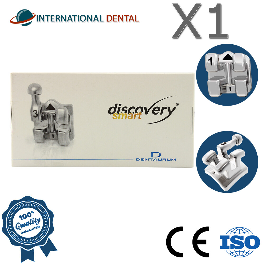 Orthodontic Dental Discovery Smart Metal Brackets Kit MBT 3,4,5 Hooks Braces