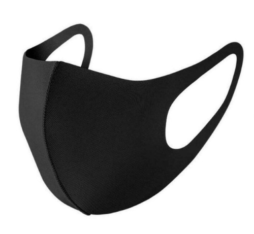 [5-Pack] Black Face Fashion Mask Washable Reusable Unisex Adult Mask US SELLER