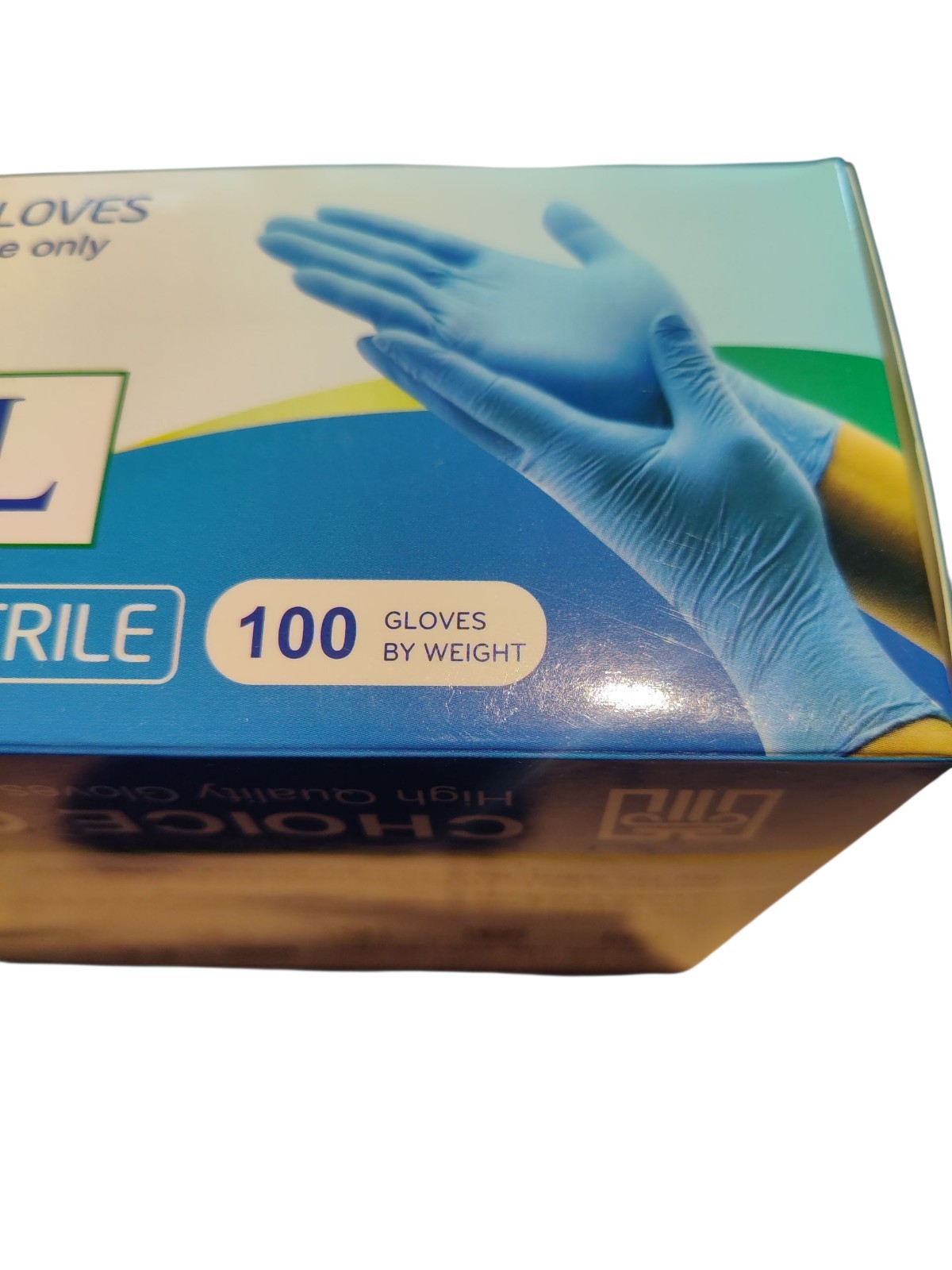 Choice Glove Powder Free Nitrile Examination Gloves Size Large Case of 1000 New