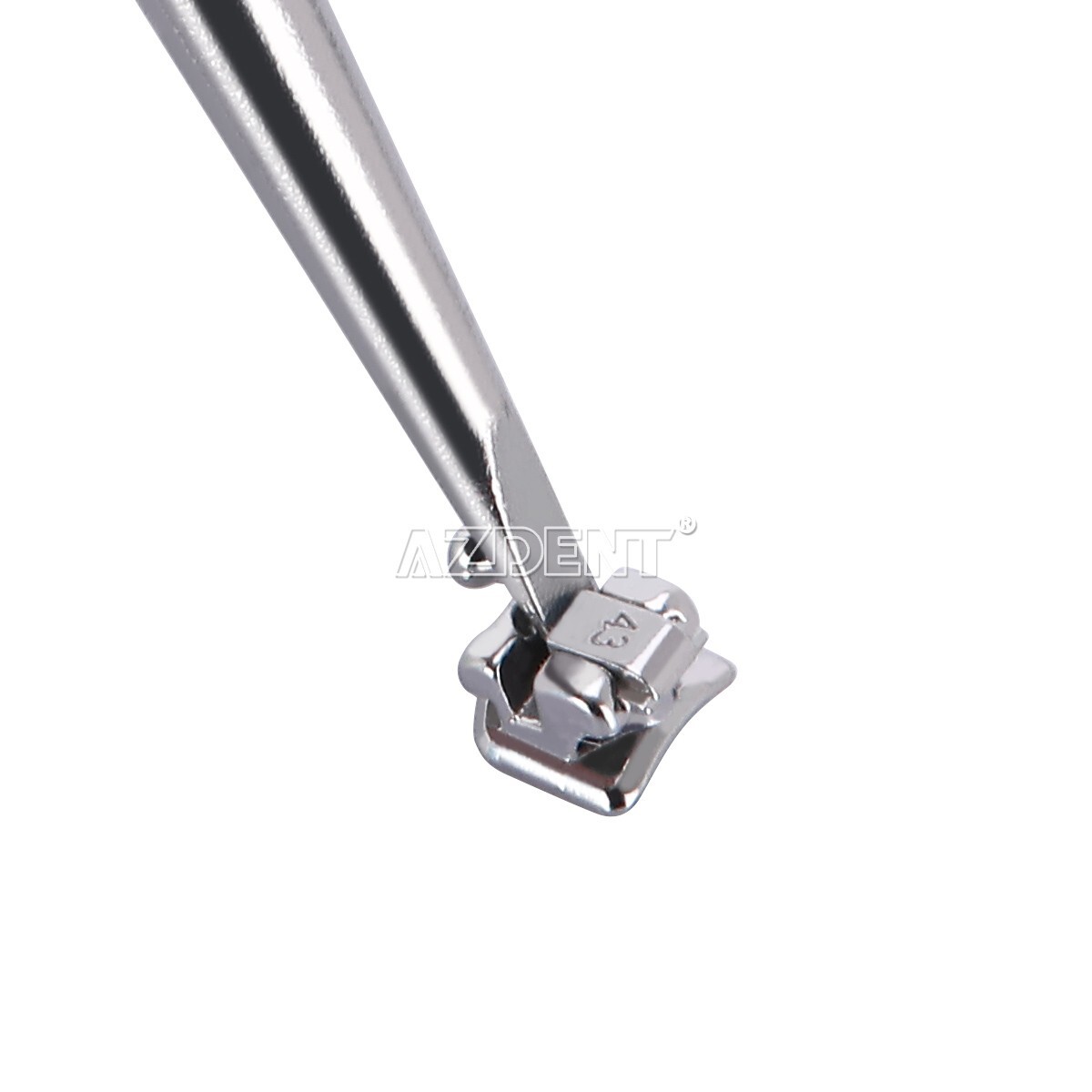 10X AZDENT Brackets de autoligado y tubo bucal Dental Ortho Roth.022 Ganchos 345