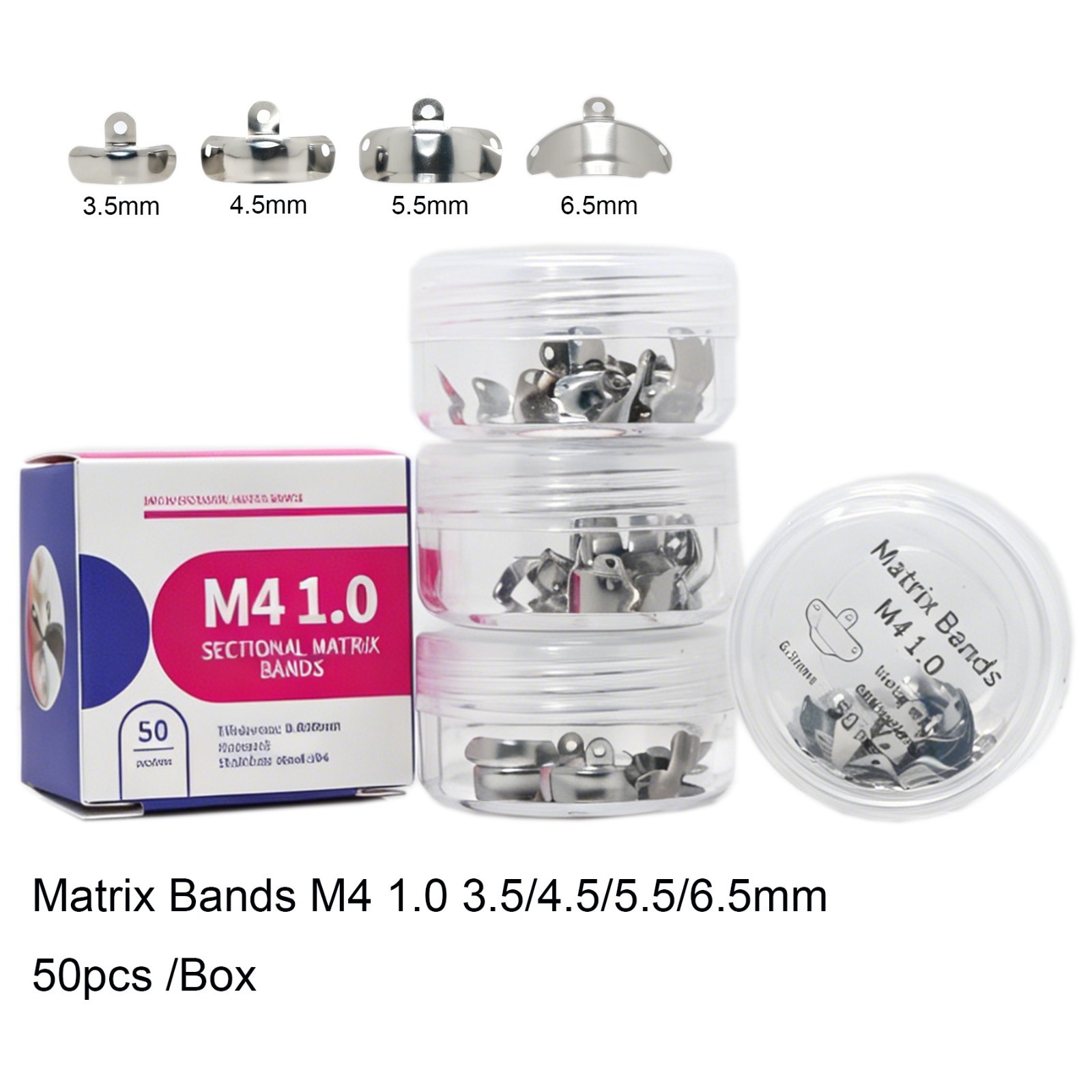 Dental Matrix Bands Ring Sectional Matrice Clamp Garrison Palodent V3 System Fit