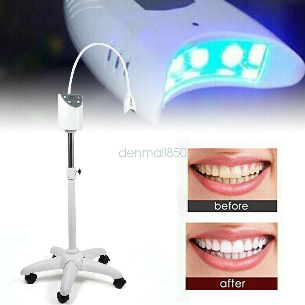 Dental Mobile LED Teeth Whitening Light Cold Light Lamp Tooth Bleaching Machine