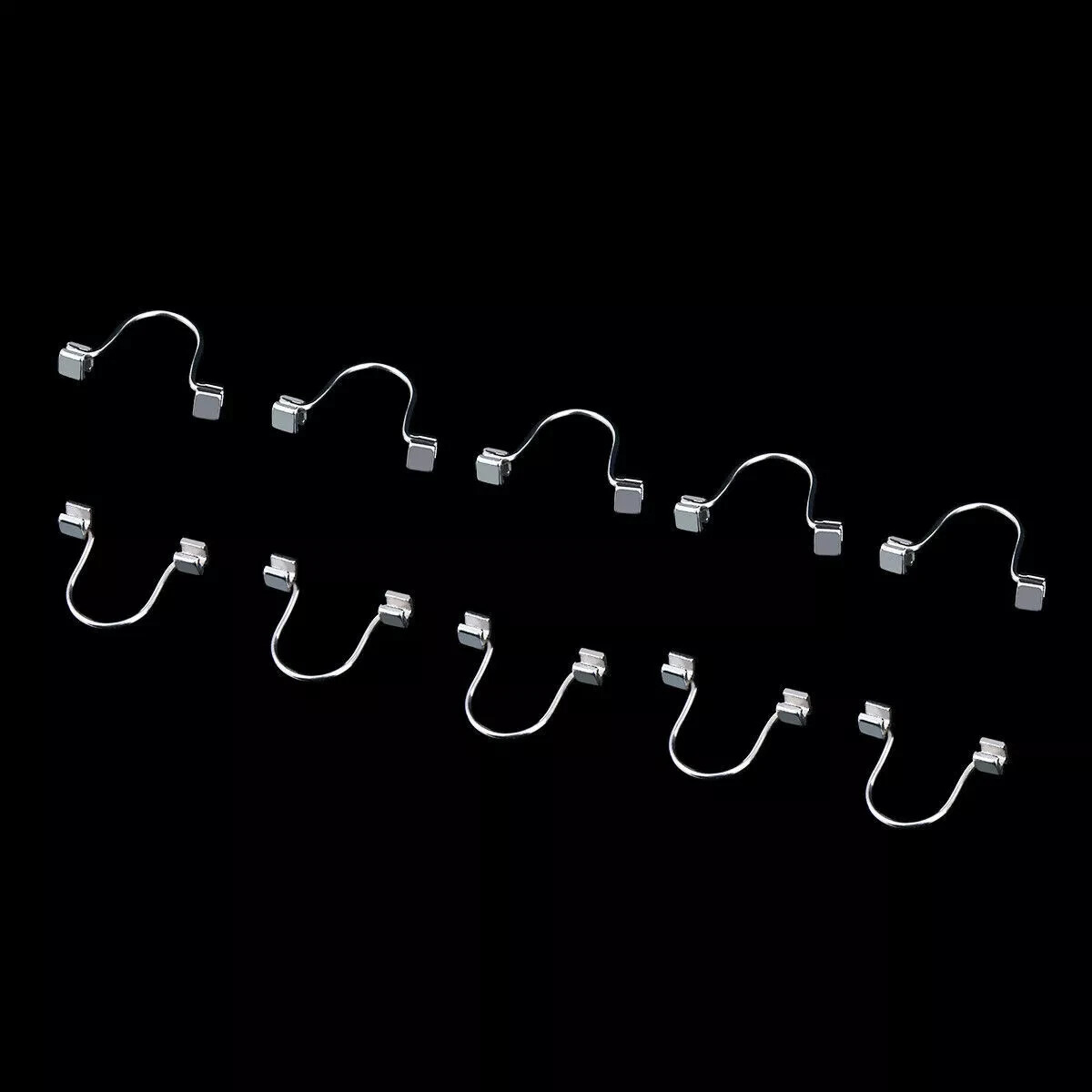 10Pcs/Bag Dental Orthodontic Anterior Univerisal Tooth Torque Rectangular Spring