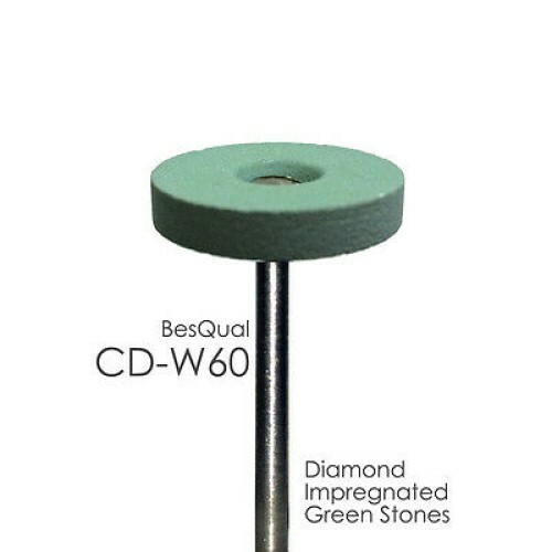 Zirconia – Diamond Impregnated Green Mounted Stones – All Sizes